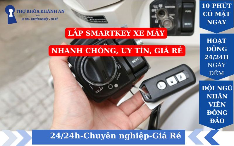Dịch vụ Smartkey xe máy giá rẻ