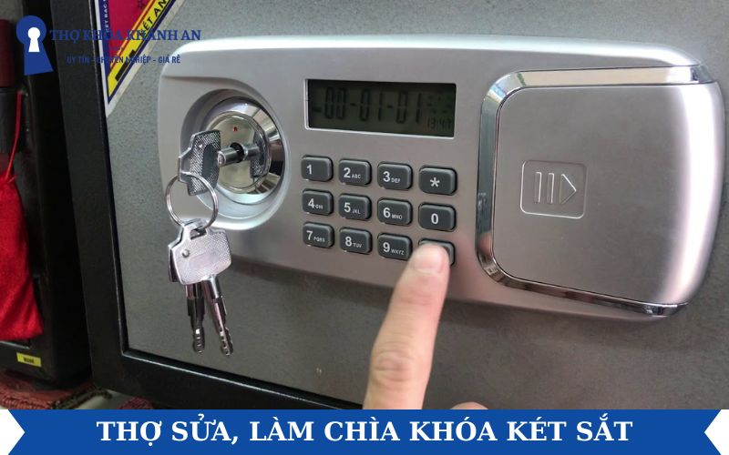 Dịch vụ sửa, làm khóa két sắt uy tín