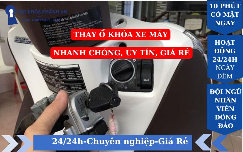 Dịch vụ thay ổ khóa xe máy