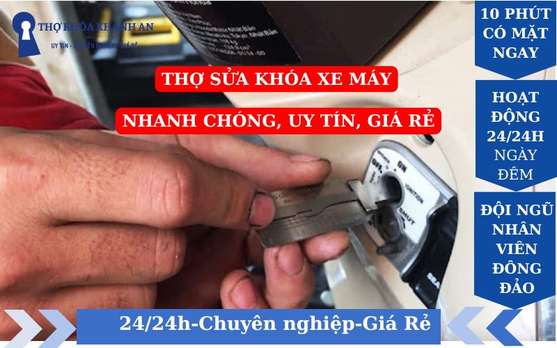 Dịch vụ thợ sửa khóa xe máy