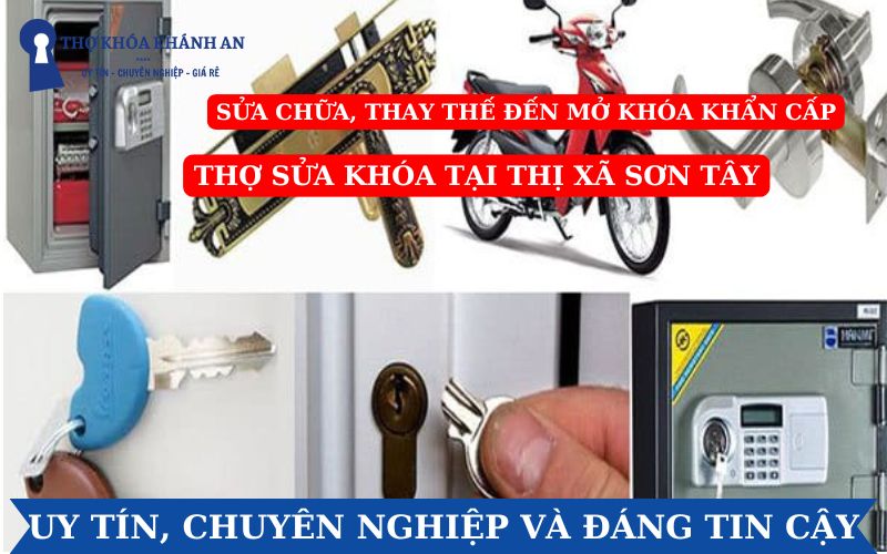 Thợ sửa khóa Thị xã Sơn Tây